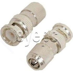 Resim 10 Adet Metal Bnc Konnektör Sıkmalı Kamera Güvenlik Kablo Ucu 