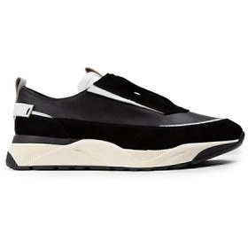 Resim Deery Hakiki Süet Siyah Sneaker Erkek Ayakkabı 