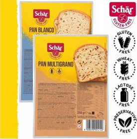 Resim Schar 2'li Glutensiz Ekmek Seti Pan Blanco Pan Multigrano 250g 2 