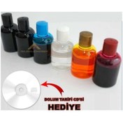 Resim abnturk Tüm Yazıcılarla Uyumlu 6 Farklı Renk Kartuş Dolum Seti 