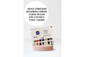 Resim Zero Land Hnrlishp Akıllı Saat Bluetooth Kulaklık Adımsayar Sağlık Takibi Ç Cevaplama 