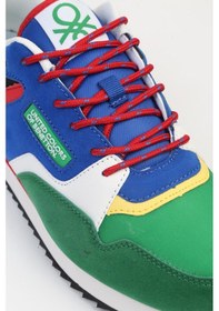 Resim Benetton İthal Erkek Yeşil Spor Ayakkabı Bnı-10047 001 