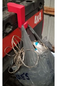 Resim Lucest Bobcat Utv Yatak Montaj Kancası (Plastik Aparattır!!!) 