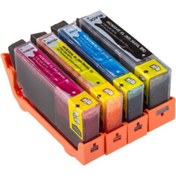 Resim Lexmark For Lexmark Hp 364Xl Cn648E Cb3323E Hp Cb324E Hp Cb325E Kartuş Takım 4 Renk Set 