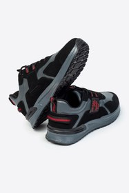 Resim LETOON Erkek Baskılı Günlük Cilt Spor Ayakkabı 