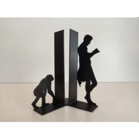 Resim Evrim Temalı Kitap Tutucu 