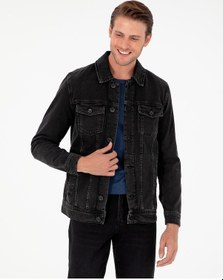 Resim Pierre Cardin Erkek Siyah Ceket Denim 50292102-vr046 Siyah Siyah 