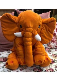 Resim Uyku Arkadaşım Fil Peluş Fil 65Cm Dev 