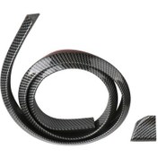 Resim Monyee Araba Spoyleri Karbon Fiberli, Mat Siyah/aydınlatabilir Siyah Seçenekli, 150x3.5 Boyutunda Bagaj/çatı Uyumlu 