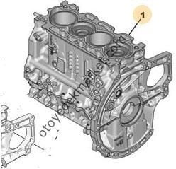 Resim Peugeot 3008 (2018-2018) 1,6 Dizel euro6 Motor Bloğu (Orjinal) 