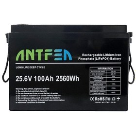 Resim Antfea 24v100ah ABS Lityum Akü LiFePo4 