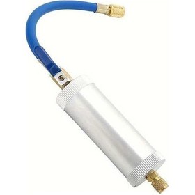 Resim Pazly Mavi Klima Araba Yag Dolum Aracı R12 R134a 2oz 1/4 Saf Sıvı Motor Yağı Soğutucu Dolum Tüpü - Wangxi Mağazası 