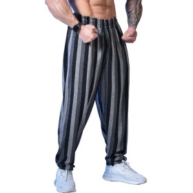 Resim Big Sam Body Pantolon Çizgili Şalvar Eşofman Altı Big Sam 1291 