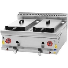 Resim Csa İnox Karacasan Endüstriyel 8+8 Lt Elektrikli Fritöz 