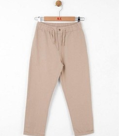 Resim Nk Kids Erkek Çocuk Beli Lastikli Duble Paça Pantolon-13978-vizon Vizon 
