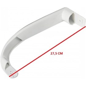 Resim Beko Uyumlu D9430Nme Buzdolabı Kapı Kolu Alt Kapı Sapı - 502780085 