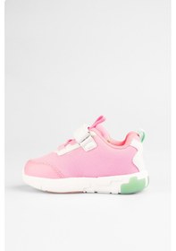 Resim Vicco Number Işıklı Kız Okul Öncesi Pembe Spor Ayakkabı Pembe 