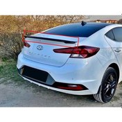 Resim Hyundai Elantra Spoiler - 2019 - 2021 Fiberglass Boyasız 
