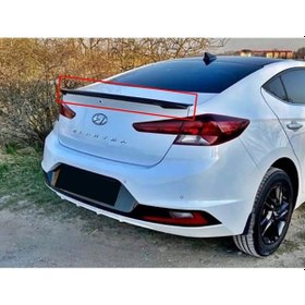 Resim Hyundai Elantra Spoiler - 2019 - 2021 Fiberglass Boyasız 