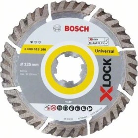 Resim Bosch X-Lock Üniversal Elmas Soketli Tuğla ve Beton Testeresi 115 mm 