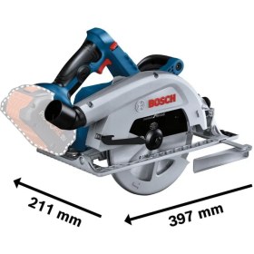 Resim Bosch Gks 18V 68C Akülü Daire Testere 2x8 Amper Biturbo 