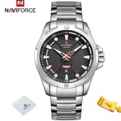 Resim Hanyang Sb Erkek Saatler En Lüks Marka Navıforce Analog Izle Erkekler Paslanmaz Çelik Su Geçirmez Kuvars Kol Saati Tarih Relogio Masculino (Yurt Dışından) 