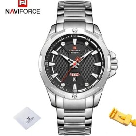 Resim Hanyang Sb Erkek Saatler En Lüks Marka Navıforce Analog Izle Erkekler Paslanmaz Çelik Su Geçirmez Kuvars Kol Saati Tarih Relogio Masculino (Yurt Dışından) 