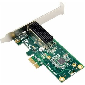 Resim Open Smart OPS7721NT 1 Port Intel I210-F1 1Gbe Sfp PCIe X1 Ethernet Kartı 