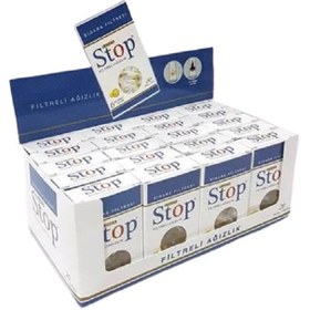 Resim Stop Slim Filtreli Ağızlık İnce Sigara Filtresi 25 li x 24 Paket 
