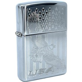 Resim Zippo Liberty Eagle Dizayn Çakmak 