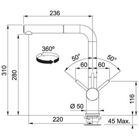 Resim Franke Maris MRG 120-35-35 Bianco Granit Eviye + Active Plus Doccia 2.0 Armatür + Comfort Sıvı Sabunluk Üçlü Set 