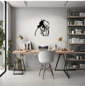 Resim Metal Dekor Michael Jackson 2 Metal Duvar Tablosu Portre 