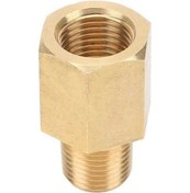 Resim Pazly 1/8 Npt - 1/8 Bspt Yağ Basınç Sensörü Adaptörü, Pirinç Yapı, Evrensel Uyum, Dayanıklı, Hassas Performans 