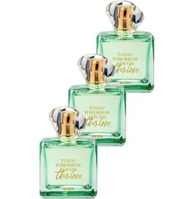 Resim Avon Tta This Love Kadın Parfüm EDP 3 x 100 ML 