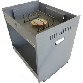Resim Kıpkıp Tüplü Mangal Gri 