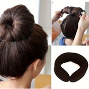 Resim 1'li Paket Şirin Minimalist Dikdörtgen Saç Maşası Bandı - Kolay Balerin Topuz Yapıcı, Isısız Dalgalı Saçlar İçin Kadınlar için Pratik Saç Stil Aracı, Günlük ve Resmi Etkinlikler 