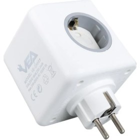 Resim Vea VE-23089 3 Soketli 2xusb+Type-C Çocuk ve Termal Korumalı Priz 