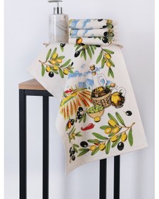 Resim En Güzel Mutfak Havlusu Modeli 4'lü Zeytinköy 