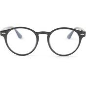 Resim Angel Eyes Siyah Çerçeveli Mavi Işık Korumalı Şeffaf Bilgisayar Gözlüğü UV400 KORUMALI 