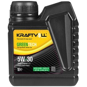 Resim Kraftvoll Greentech 5W-30 Motor Yağı 1 L 