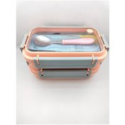 Resim Vagonlife BL2215 1200ml Pembe Çelik Saklama Kabı 
