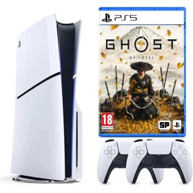 Resim Sony Playstation 5 Slim +2.kol Dualsense +Ps5 Ghost Of Yotei (Ithalatçı Garantili) 