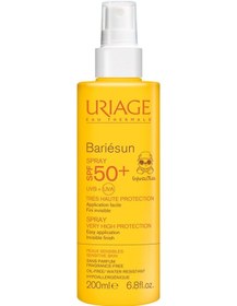 Resim Uriage Bariesun Spray For Cildren Spf50+200ml Çocuklar İçin Güneş Koruyucu Sprey 