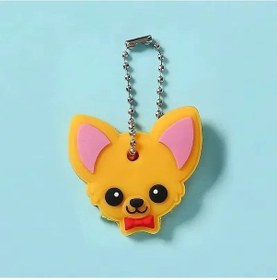 Resim Mınıso 46 Modelli Toptan Anime Anahtarlık Kapağı - Minnie Karikatür Taşınabilir Anahtarlık Tutucu Amy Green Black 