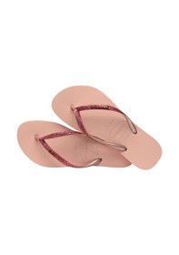 Resim Havaianas Kids Slim Glitter Kadın Plaj Terliği 4146975 PEMBE 