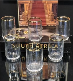 Resim Gold Yaldızlı Kahve Yanı Su Bardağı 