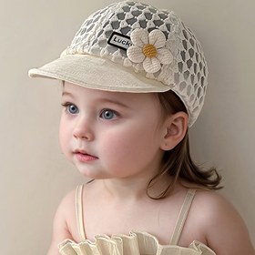 Resim Bebek kızlar için bir yazlık hafif şapka, ördek burunlu tasarımıyla güneşten korunma ve nefes alabilirlik sunar. Bu beyzbol şapkası 8 ila 30 aylık bebekler için uygundur, seyahat, toplanmalar, kamp ve plaj gezileri için mükemmeldir. 