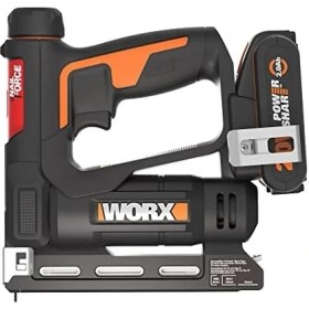Resim WX843 20VOLT/2.0AH. Li-Ion Şarjlı Profesyonel 6-14MM Zımba ve 15MM Çivi Çakma + 3500 Adet Yedek Zımba ve Çivi 