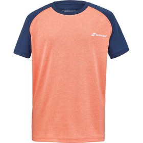 Resim Babolat Play Crew Neck Erkek Çocuk Pembe Tişört 