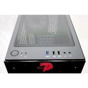 Resim Ti-Game Neo Mini Tower 4 Fan USB 3.0 Mesh Gaming Kasa Powersız 